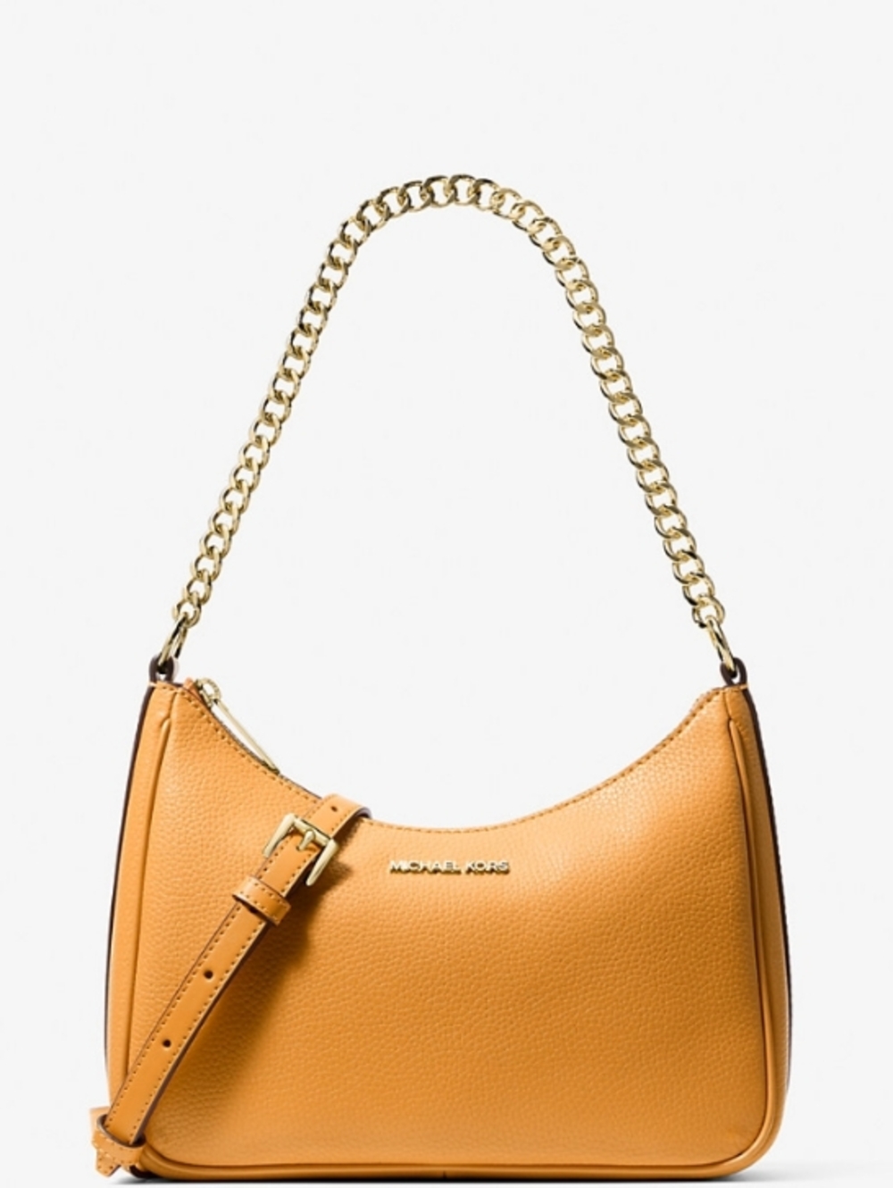*NWT*~ Michael Kors Jet Set -L Pebble Leather - Convertible Crossbody & Wallet - Picture 4 of 15